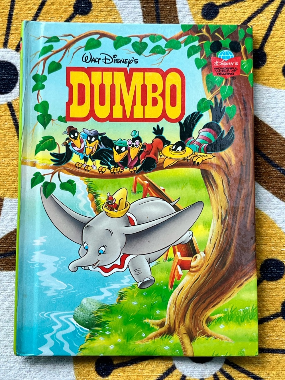 Vintage 1996 Disney Dumbo Hardcover Book First American Edition - Picture 2 of 5